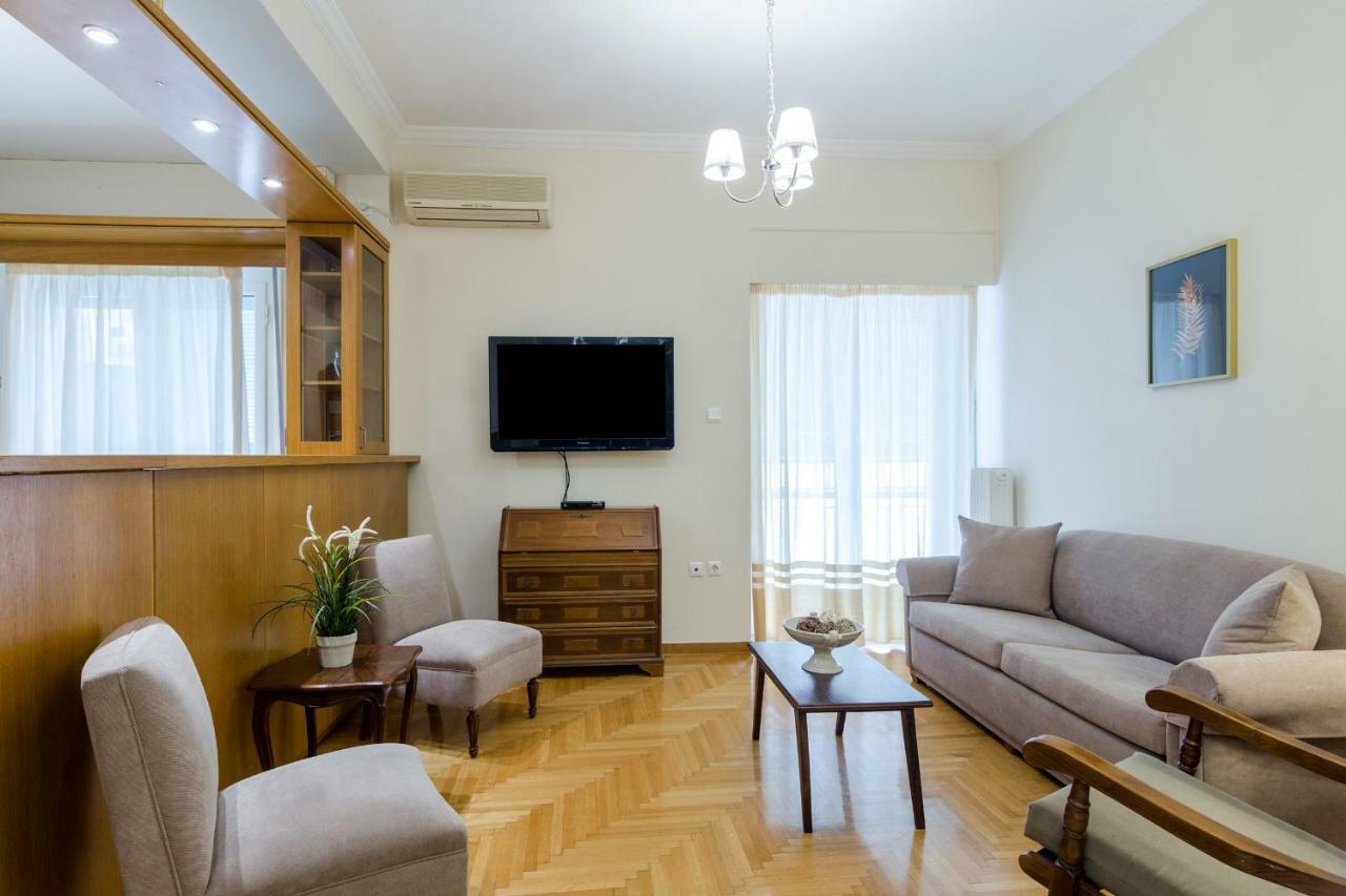 Classy 2 Bedroom Apartment Near Acropolis & Metro Atenas Exterior foto