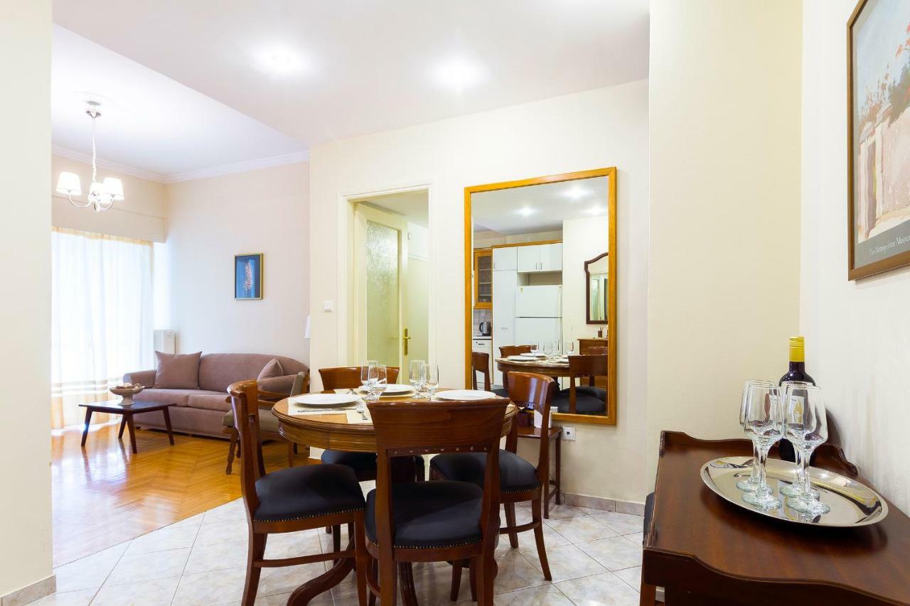 Classy 2 Bedroom Apartment Near Acropolis & Metro Atenas Exterior foto
